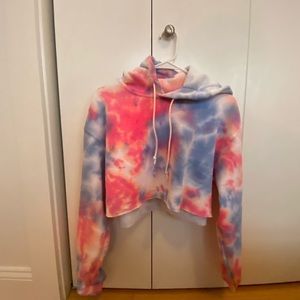 Custom made tie dye hoodie!